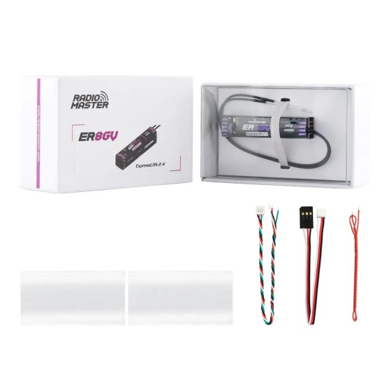 Radiomaster ER8GV 8CH PWM CRSF ExpressLRS Plastic Material